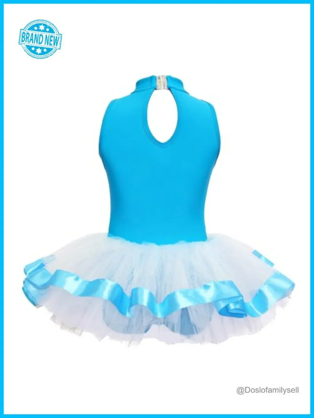 Girls Sequin Heart Ballet Tutu Dress with Bow for Dance Party Holiday